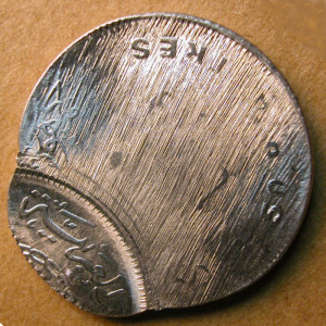 defaced_die_Egypt_50p_rev